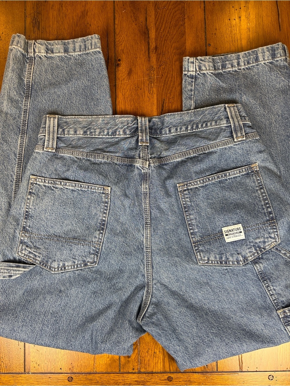 Levis Strauss Signature Workwear Carpenter Denim Size 34x30
